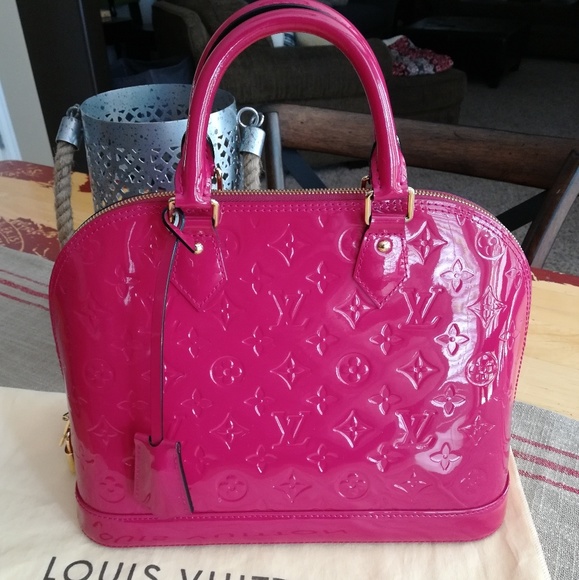 Louis Vuitton Handbags - SALE *LOUIS VUITTON Alma PM Vernis Indien Rose